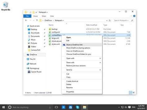 how to get onedrive link